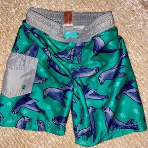 Boys swim trunks